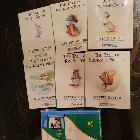 Vintage 1990 Six Beatrix Potter Book Set Promo Item From BP Oil - Picture 3 of 5